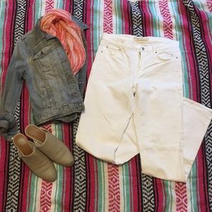 Tall GAP White Jeans